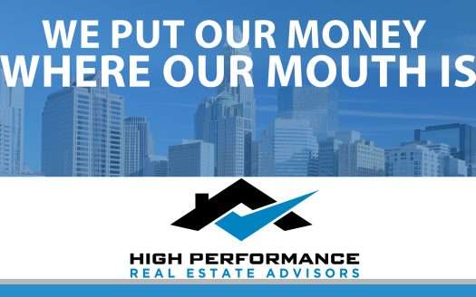 we put our money where our mouth is